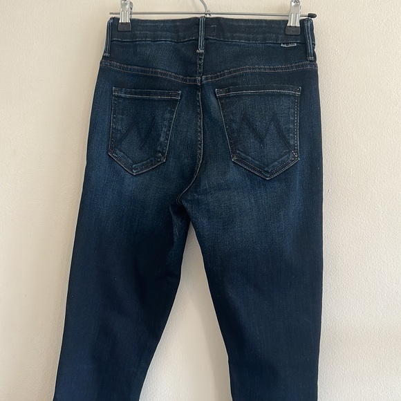 MOTHER Hight Waist Looker Ankle Fray in Night Owl - Skinny - Size 25 - Picture 14 of 17